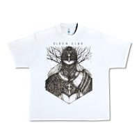 White eldenring Urban Heavy Tee - linhVisuals