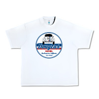 White douglas racing Urban Heavy Tee - linhVisuals
