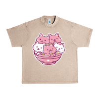 French Oak kawaii cat ramen   cute gift Urban Heavy Tee - linhVisuals