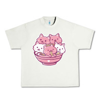 Pistachio kawaii cat ramen   cute gift Urban Heavy Tee - linhVisuals
