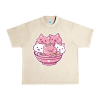Sandshell kawaii cat ramen   cute gift Urban Heavy Tee - linhVisuals