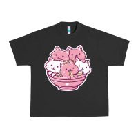 Pigment Black kawaii cat ramen   cute gift Urban Heavy Tee - linhVisuals