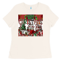 Bone merry Christmas Ladies Tee - CowhideDigitalArt