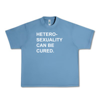 Pebble Blue newheterosexuality can be cured Urban Heavy Tee - linhVisuals