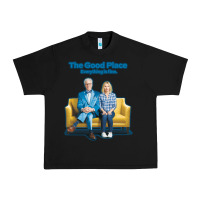 Black the good place Urban Heavy Tee - linhVisuals