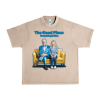 French Oak the good place Urban Heavy Tee - linhVisuals