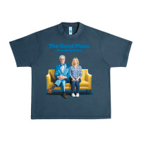 Midnight Navy the good place Urban Heavy Tee - linhVisuals