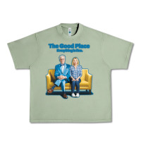 Oil Green the good place Urban Heavy Tee - linhVisuals