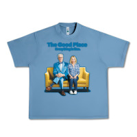 Pebble Blue the good place Urban Heavy Tee - linhVisuals