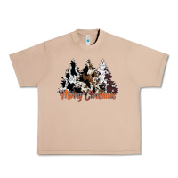 Burro merry christmas cowhide trees Urban Heavy Tee - CowhideDigitalArt