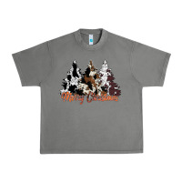 Tornado merry christmas cowhide trees Urban Heavy Tee - CowhideDigitalArt