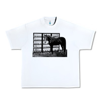 White beautiful jim key  performing horse Urban Heavy Tee - linhVisuals