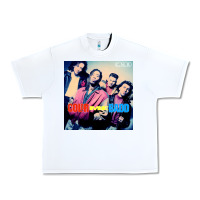 White Color Me Badd Urban Heavy Tee - linhVisuals