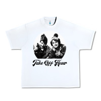 White take off hoser Urban Heavy Tee - linhVisuals