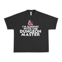 Pigment Black I'm sleeping with the dungeon master Urban Heavy Tee - linhVisuals