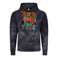 Cloud Black roam free galloping Vintage Hoodie - Artiststas