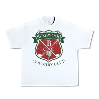 White bushwood country club Urban Heavy Tee - linhVisuals