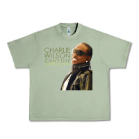 Oil Green Charlie Wilson Urban Heavy Tee - linhVisuals