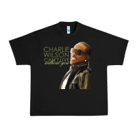 Black Charlie Wilson Urban Heavy Tee - linhVisuals