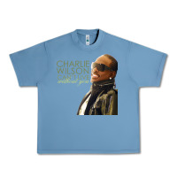 Pebble Blue Charlie Wilson Urban Heavy Tee - linhVisuals