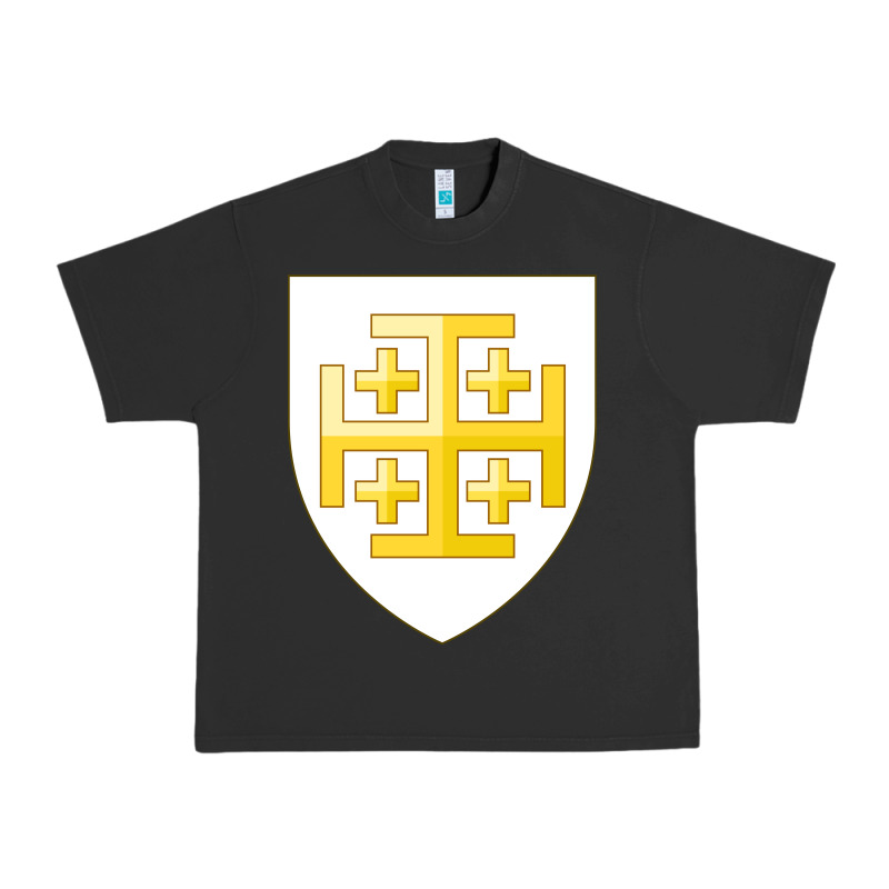 Arms Of The Kingdom Of Jerusalem Urban Heavy Tee by linhVisuals | Teevron