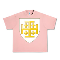 Salmon arms of the kingdom of jerusalem Urban Heavy Tee - linhVisuals