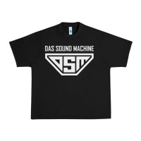 Black das sound machine Urban Heavy Tee - linhVisuals