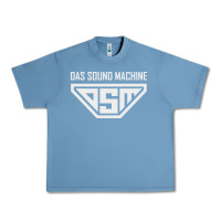 Pebble Blue das sound machine Urban Heavy Tee - linhVisuals
