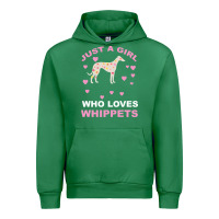 Emerald Just A Girl Who Loves Whippets Urban Hoodie - Bettercallsaul