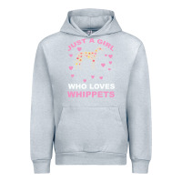 Heather Grey Just A Girl Who Loves Whippets Urban Hoodie - Bettercallsaul