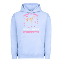 Pigment Grape Ice Just A Girl Who Loves Whippets Urban Hoodie - Bettercallsaul