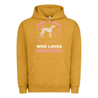 Pigment Peanut Butter Just A Girl Who Loves Whippets Urban Hoodie - Bettercallsaul
