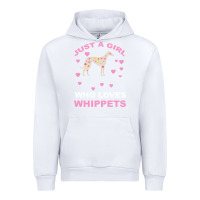 White Just A Girl Who Loves Whippets Urban Hoodie - Bettercallsaul