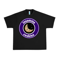 Black suitable-insomnia-cookies-worn Urban Heavy Tee - linhVisuals