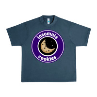 Midnight Navy suitable-insomnia-cookies-worn Urban Heavy Tee - linhVisuals