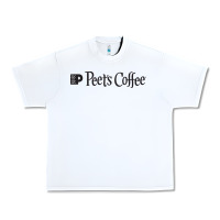 White suitable-peet's-coffee-worn Urban Heavy Tee - linhVisuals