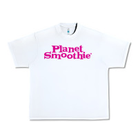White suitable-planet-smoothie-worn Urban Heavy Tee - linhVisuals