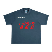 Midnight Navy the police   ghost in the machine Urban Heavy Tee - linhVisuals