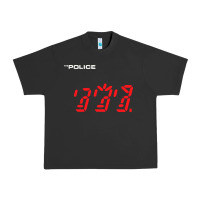 Pigment Black the police   ghost in the machine Urban Heavy Tee - linhVisuals