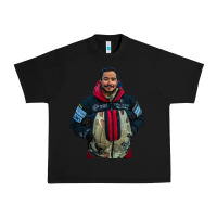 Black nimsdai purja Urban Heavy Tee - linhVisuals