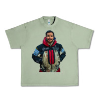 Oil Green nimsdai purja Urban Heavy Tee - linhVisuals