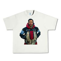 Pistachio nimsdai purja Urban Heavy Tee - linhVisuals