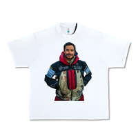White nimsdai purja Urban Heavy Tee - linhVisuals