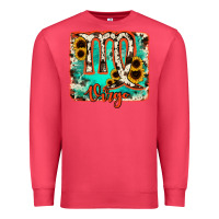 Cardinal virgo turquoise cowhide Premium Sweatshirt - RanaPortraitStore