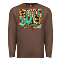 Chestnut virgo turquoise cowhide Premium Sweatshirt - RanaPortraitStore