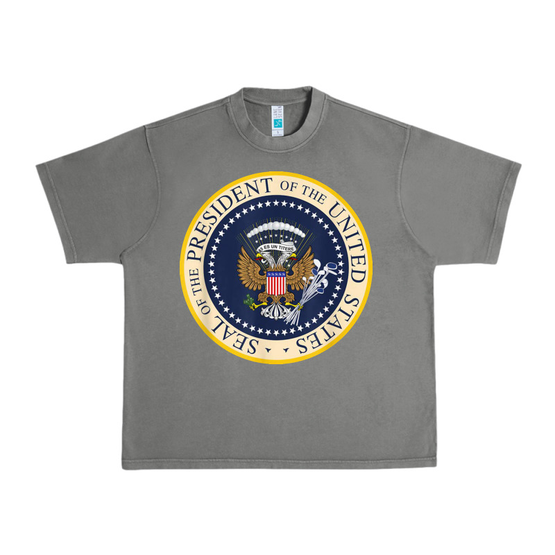 Fake Presidential Seal Urban Heavy Tee by linhVisuals | Teevron
