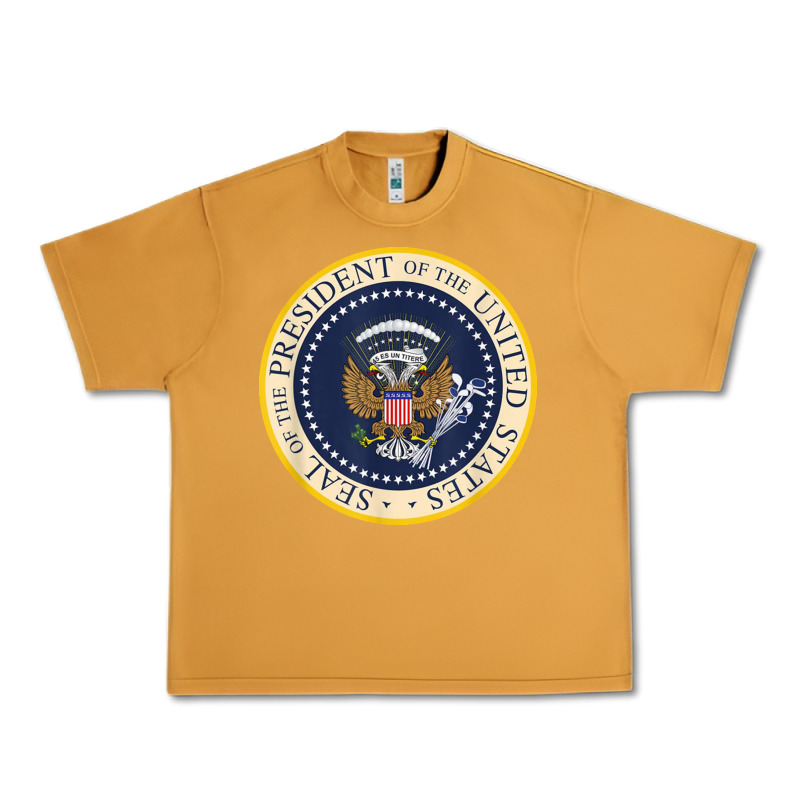 Fake Presidential Seal Urban Heavy Tee by linhVisuals | Teevron