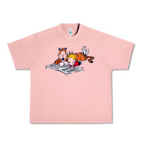 Salmon calvin Urban Heavy Tee - linhVisuals