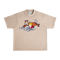French Oak calvin Urban Heavy Tee - linhVisuals
