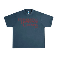Midnight Navy University of the District of Columbia Urban Heavy Tee - linhVisuals
